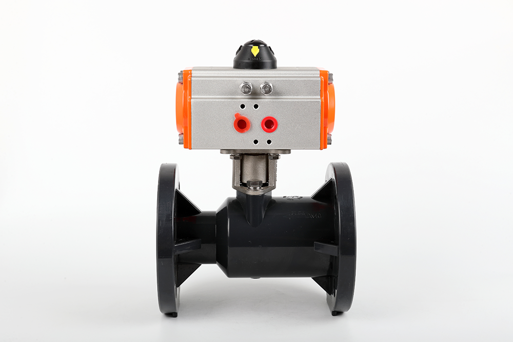 安陆气动法兰一体球阀